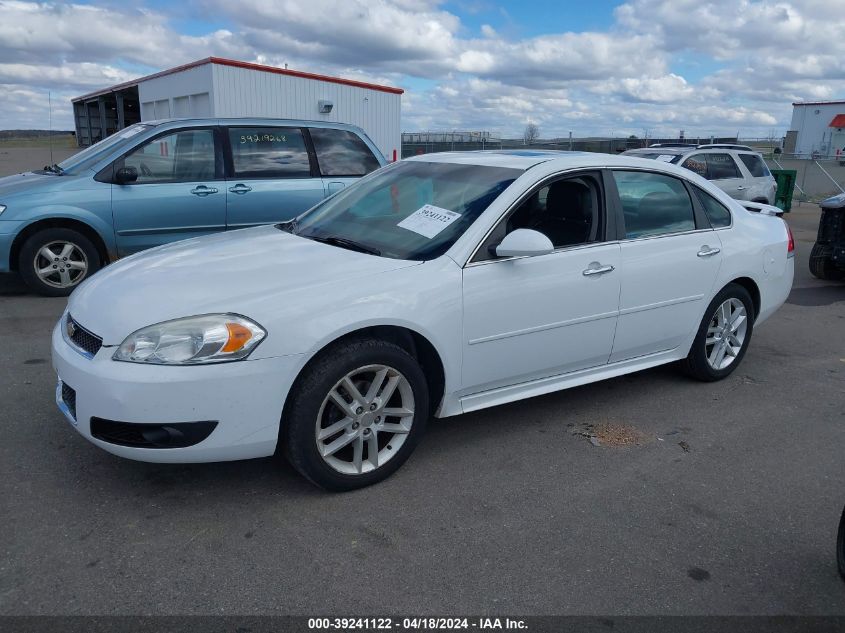 2013 Chevrolet Impala Ltz VIN: 2G1WC5E31D1133340 Lot: 39241122
