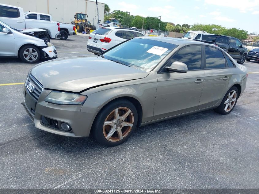 WAULF78K69N030188 | 2009 AUDI A4