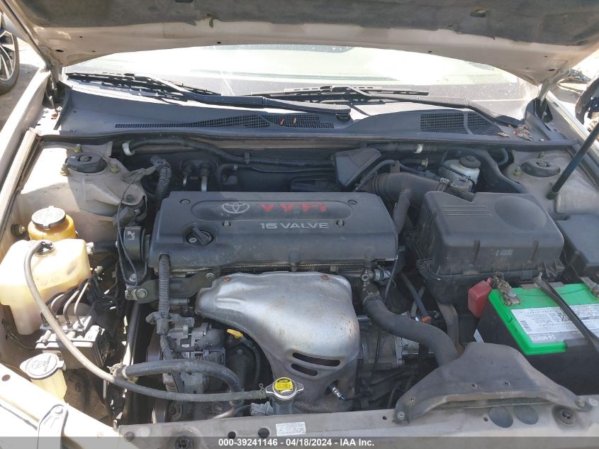 4T1BE30KX4U856672 | 2004 TOYOTA CAMRY