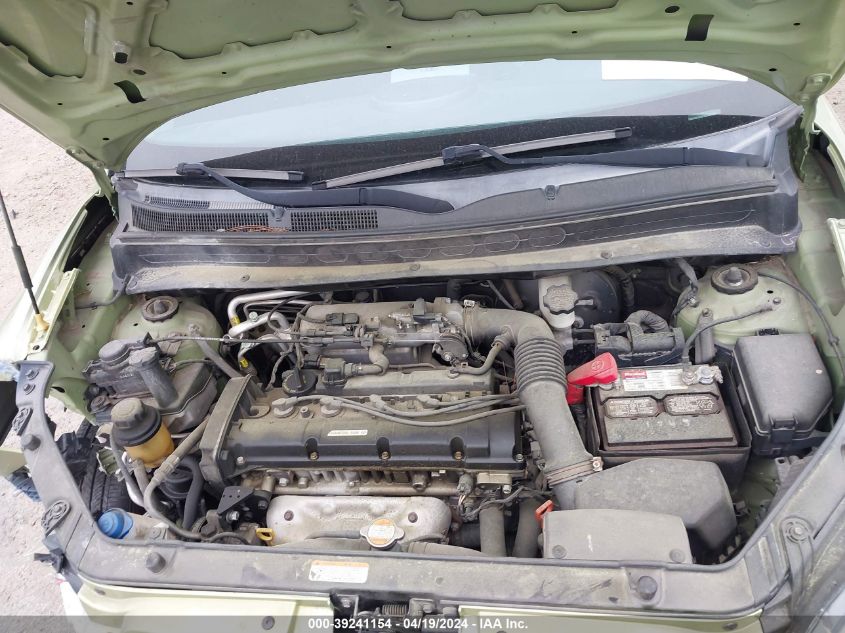 2010 Kia Soul + VIN: KNDJT2A2XA7172522 Lot: 39241154