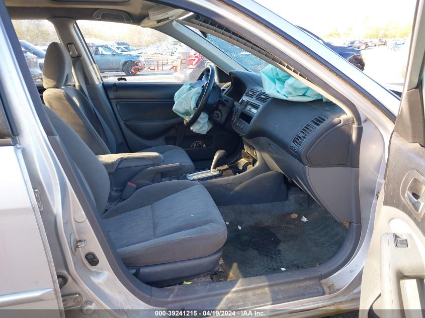 2003 Honda Civic Ex VIN: 1HGES26723L002188 Lot: 39241215