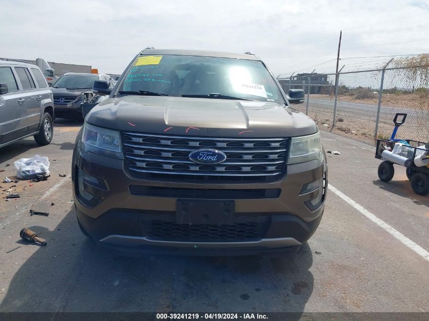 2016 Ford Explorer Xlt VIN: 1FM5K7D89GGC85657 Lot: 39241219
