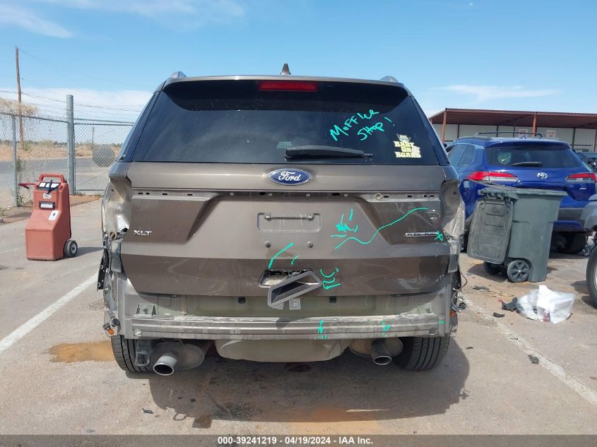 2016 Ford Explorer Xlt VIN: 1FM5K7D89GGC85657 Lot: 39241219