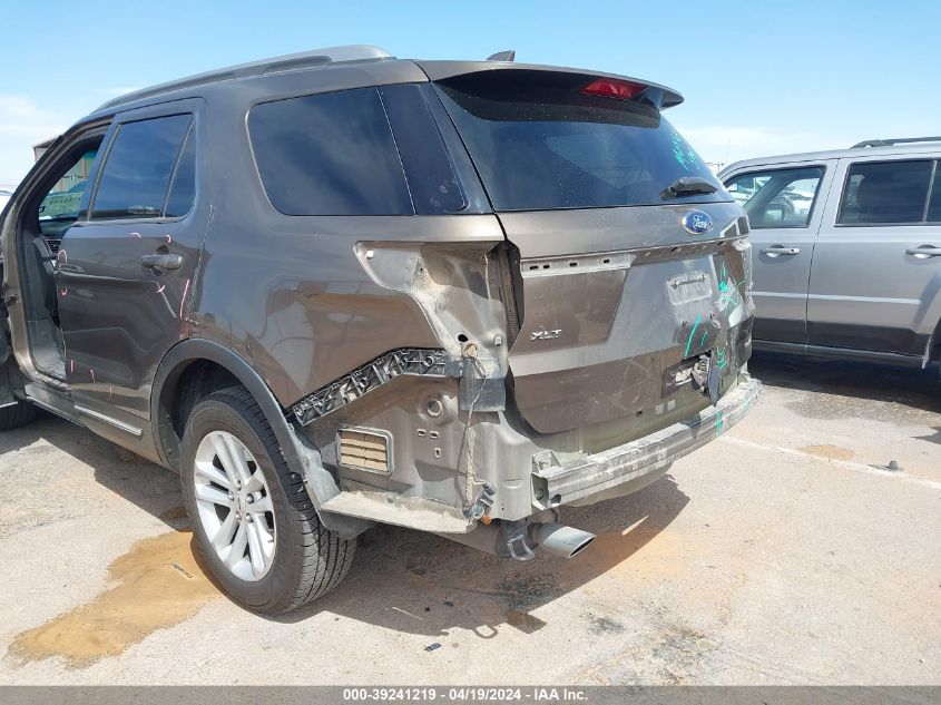 2016 Ford Explorer Xlt VIN: 1FM5K7D89GGC85657 Lot: 39241219