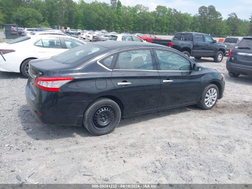 2014 Nissan Sentra Fe+ S/Fe+ Sv/S/Sl/Sr/Sv VIN: 1N4AB7AP5EN852248 Lot: 39241232