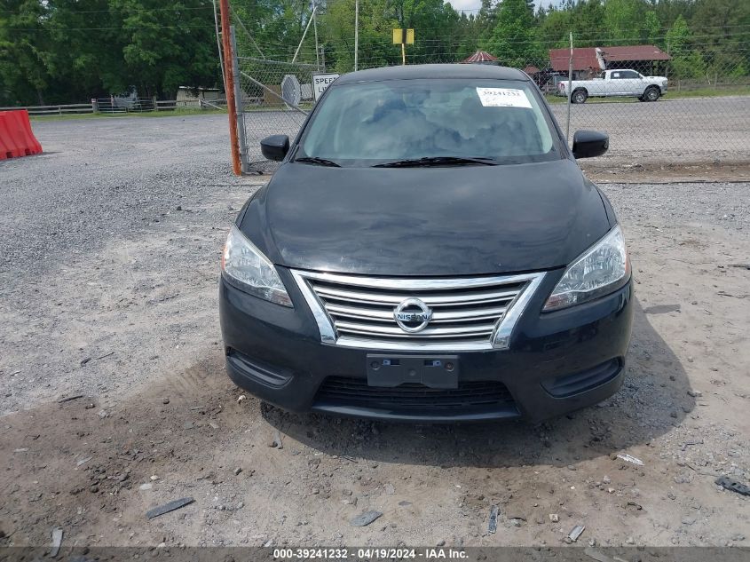 2014 Nissan Sentra Fe+ S/Fe+ Sv/S/Sl/Sr/Sv VIN: 1N4AB7AP5EN852248 Lot: 39241232