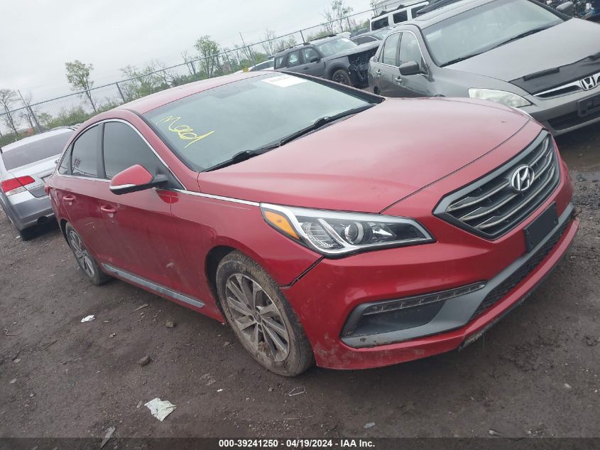 2017 Hyundai Sonata Sport VIN: 5NPE34AF7HH561835 Lot: 39241250