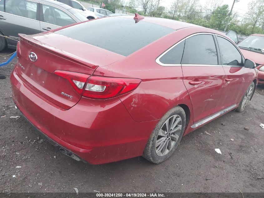 2017 Hyundai Sonata Sport VIN: 5NPE34AF7HH561835 Lot: 39241250