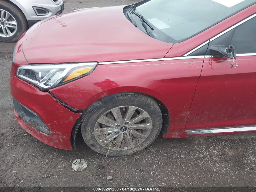 2017 Hyundai Sonata Sport VIN: 5NPE34AF7HH561835 Lot: 39241250