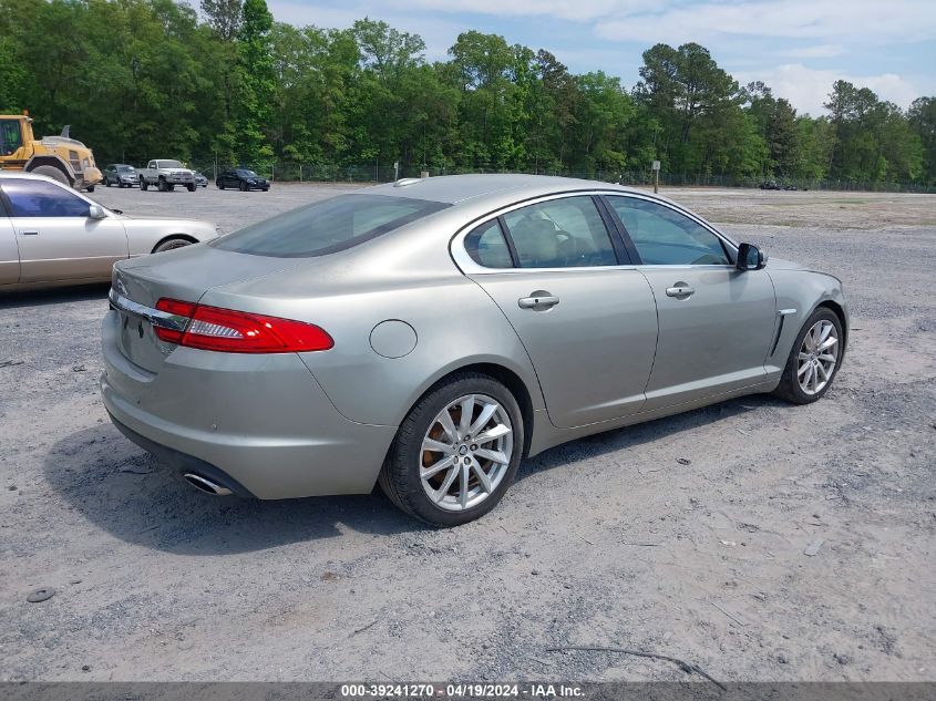 2012 Jaguar Xf VIN: SAJWA0FB5CLS51259 Lot: 39241270
