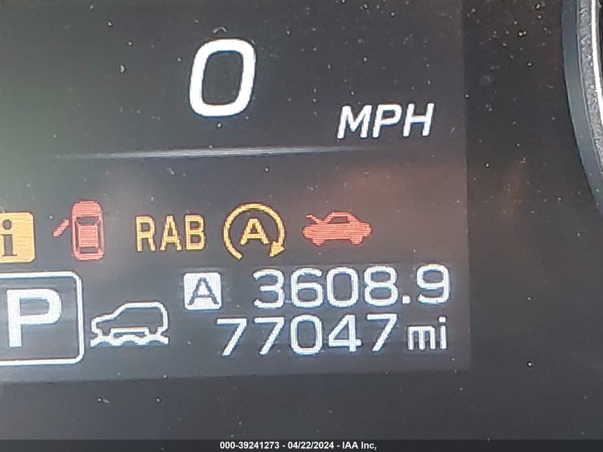 VIN 4S4BTAMC1N3124726 2022 SUBARU OUTBACK LIMITED