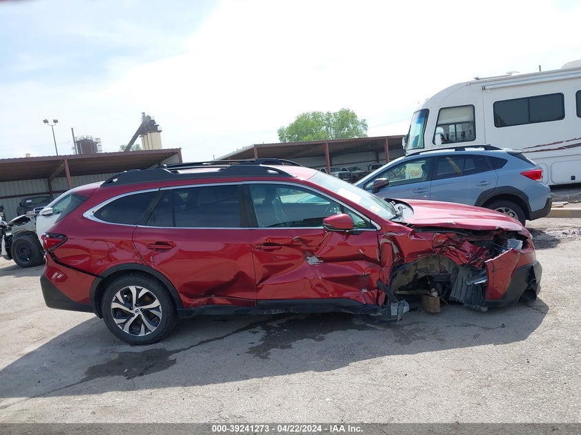 VIN 4S4BTAMC1N3124726 2022 SUBARU OUTBACK LIMITED
