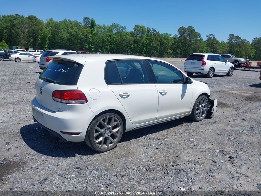 2013 VOLKSWAGEN GTI DRIVERS EDITION - WVWHV7AJ8DW134777