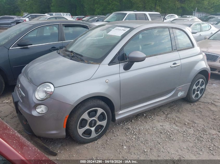 2015 Fiat 500E Battery Electric VIN: 3C3CFFGE5FT662639 Lot: 39241290