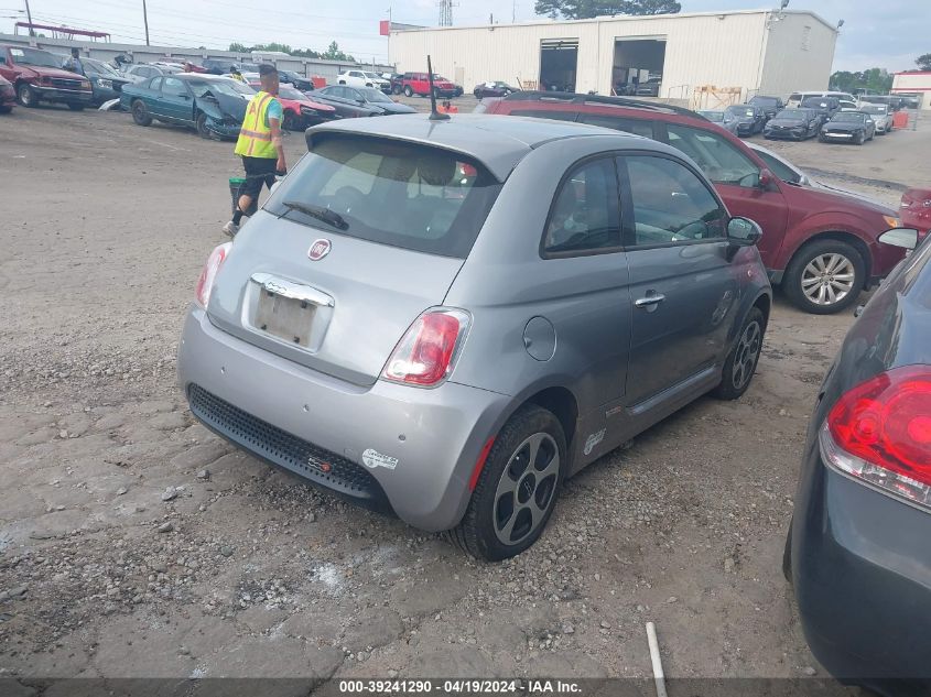 2015 Fiat 500E Battery Electric VIN: 3C3CFFGE5FT662639 Lot: 39241290