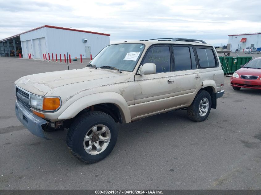 1991 Toyota Land Cruiser Fj80 VIN: JT3FJ80W3M0016522 Lot: 39241317