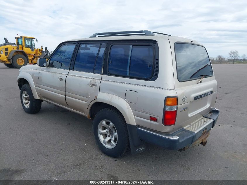 1991 Toyota Land Cruiser Fj80 VIN: JT3FJ80W3M0016522 Lot: 39241317