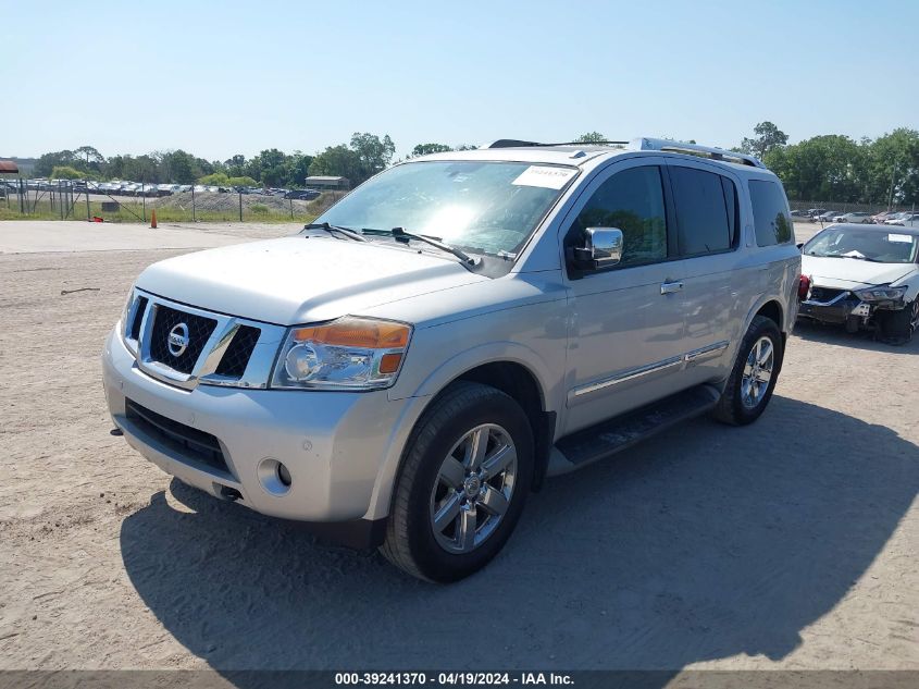 2012 Nissan Armada Platinum VIN: 5N1AA0NC7CN606211 Lot: 39241370