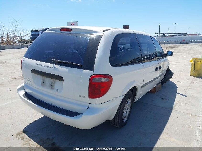 2002 Dodge Grand Caravan Se VIN: 1B4GP24322B530047 Lot: 39241380
