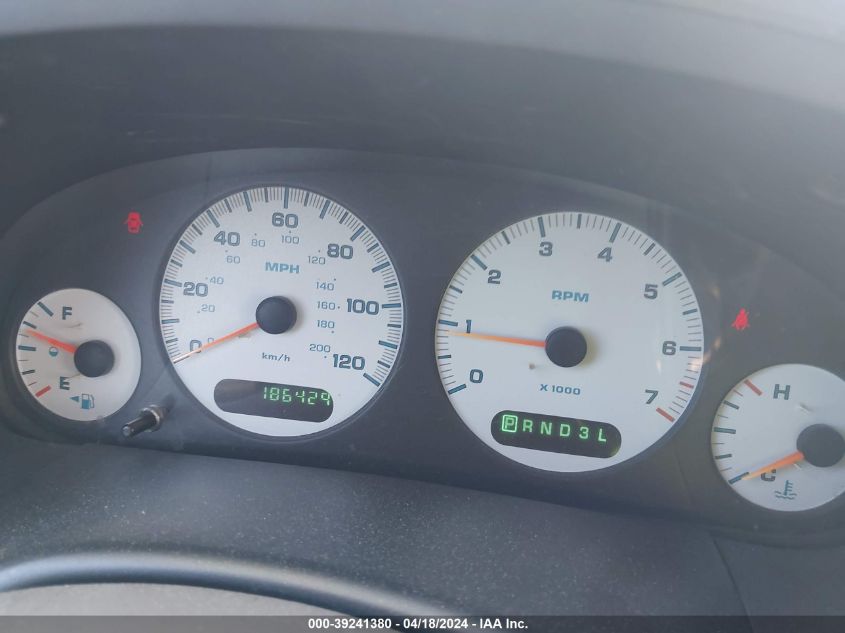 2002 Dodge Grand Caravan Se VIN: 1B4GP24322B530047 Lot: 39241380