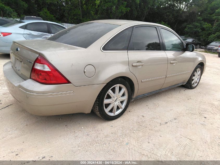 2005 Ford Five Hundred Limited VIN: 1FAHP28185G136842 Lot: 39241430