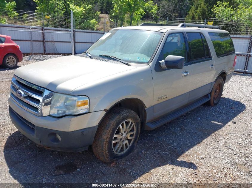 2007 Ford Expedition El Xlt VIN: 1FMFK16527LA19862 Lot: 39533505