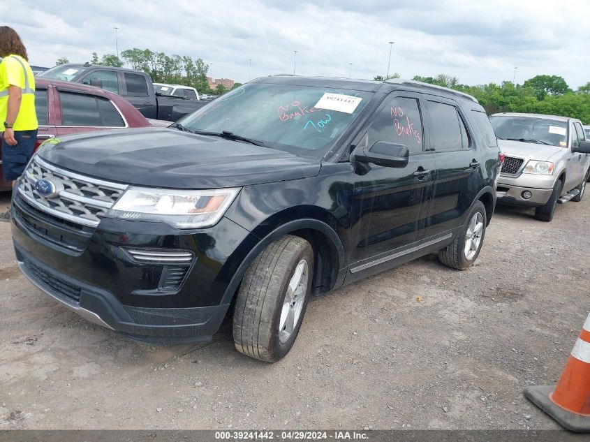 2018 Ford Explorer Xlt VIN: 1FM5K7D80JGB15758 Lot: 39241442