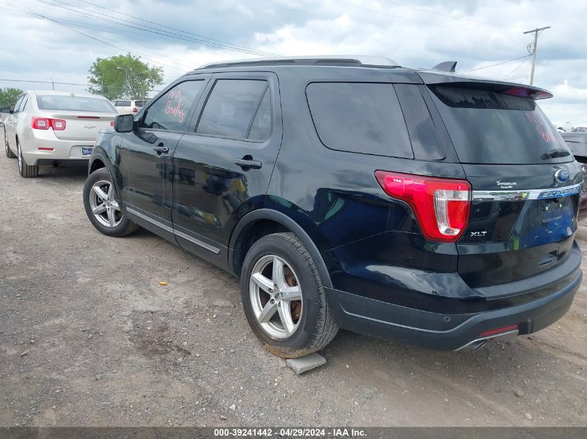 2018 Ford Explorer Xlt VIN: 1FM5K7D80JGB15758 Lot: 39241442