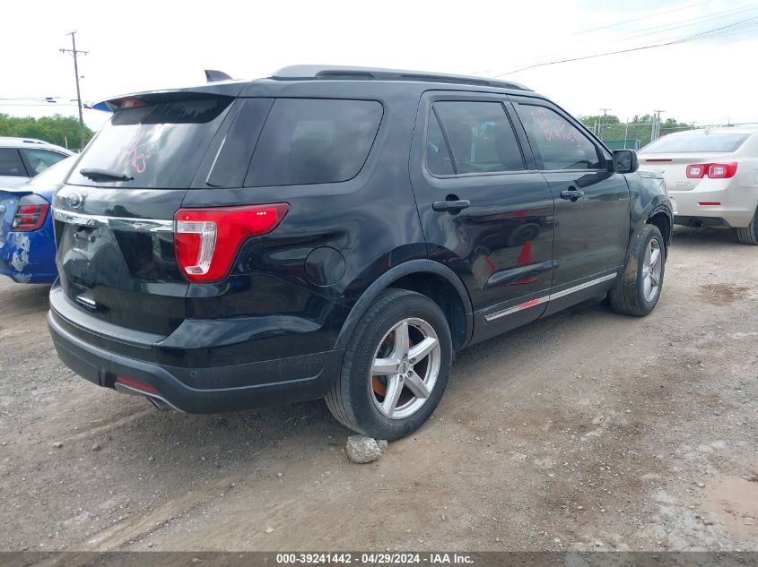 2018 Ford Explorer Xlt VIN: 1FM5K7D80JGB15758 Lot: 39241442