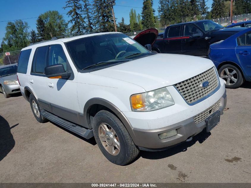 2003 Ford Expedition Eddie Bauer VIN: 1FMFU18L43LB31739 Lot: 39241447