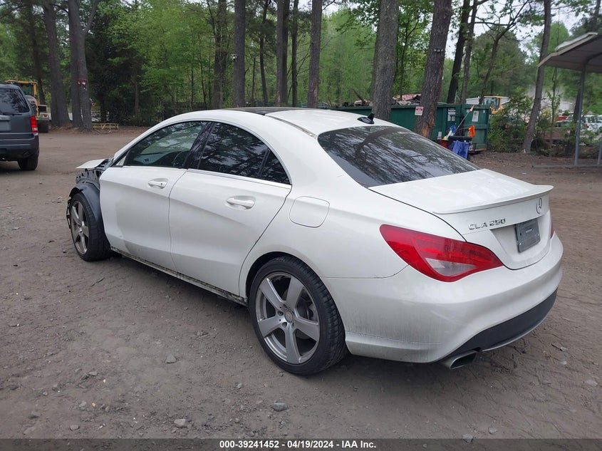 2014 Mercedes-Benz Cla 250 4Matic VIN: WDDSJ4GB1EN133693 Lot: 39241452