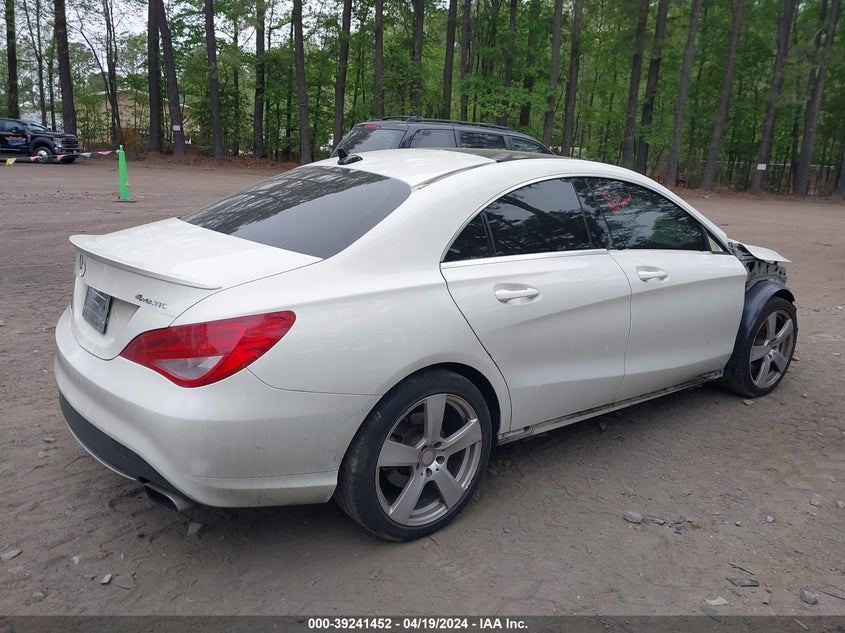 2014 Mercedes-Benz Cla 250 4Matic VIN: WDDSJ4GB1EN133693 Lot: 39241452