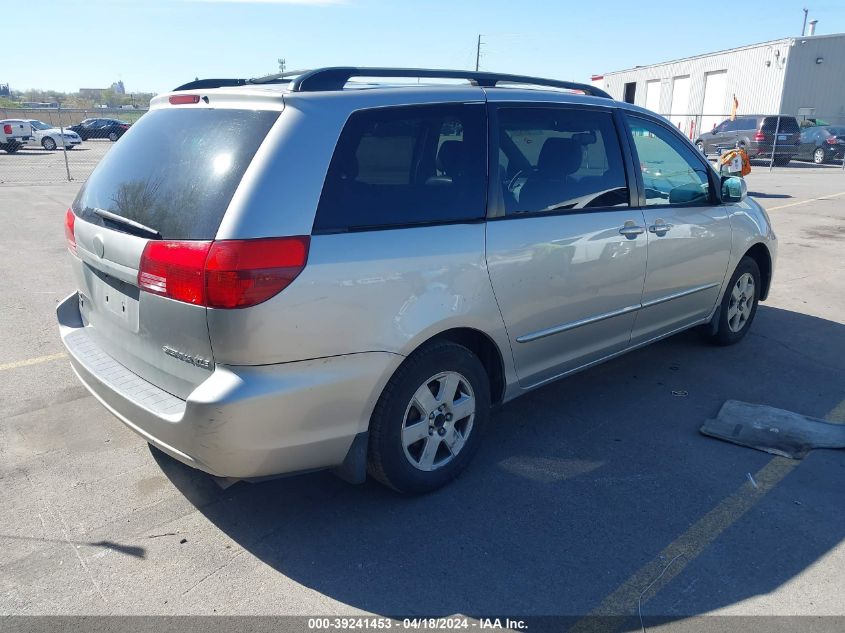 2004 Toyota Sienna Xle VIN: 5TDZA22C04S092477 Lot: 39241453