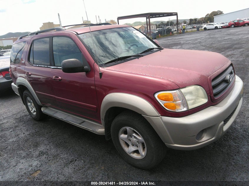 2001 Toyota Sequoia Sr5 VIN: 5TDBT44A31F019909 Lot: 39241481