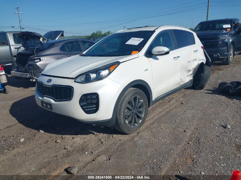 2019 Kia Sportage Ex VIN: KNDPNCAC3K7583166 Lot: 39241500