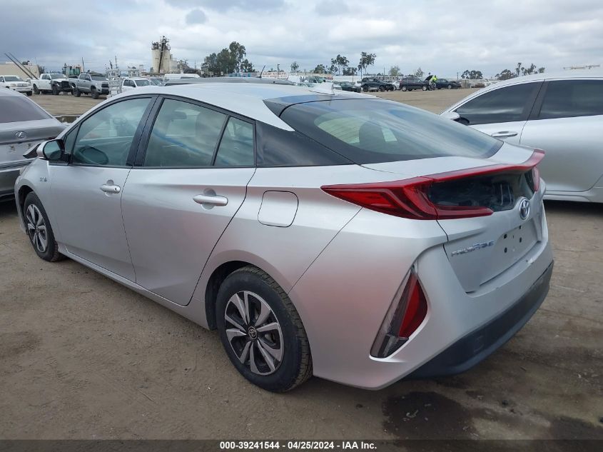 2017 Toyota Prius Prime Plus VIN: JTDKARFP6H3001792 Lot: 40834782