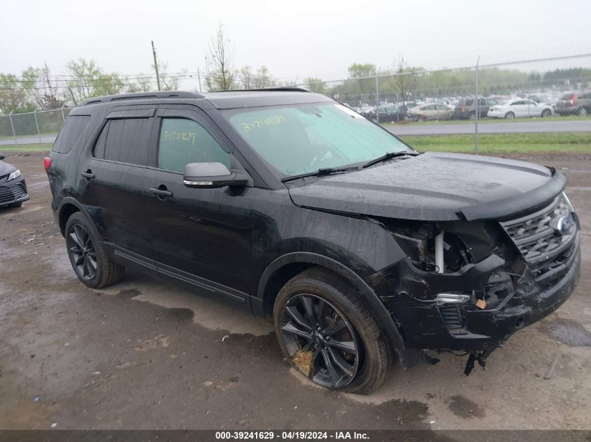 2018 Ford Explorer Xlt VIN: 1FM5K8D88JGC38441 Lot: 39241629