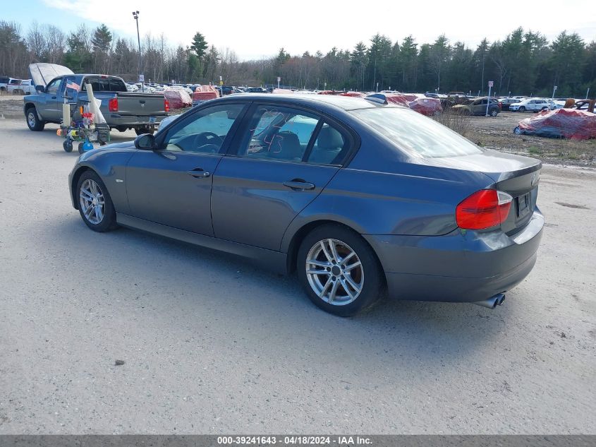 2008 BMW 328I VIN: WBAVA37508NL51332 Lot: 39241643