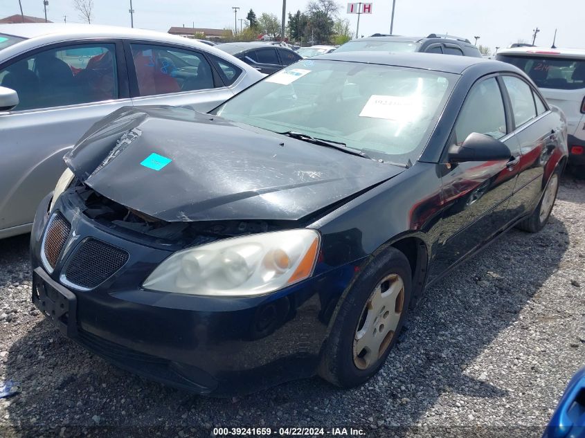 2006 Pontiac G6 1Sv VIN: 1G2ZF55B264281107 Lot: 39241659