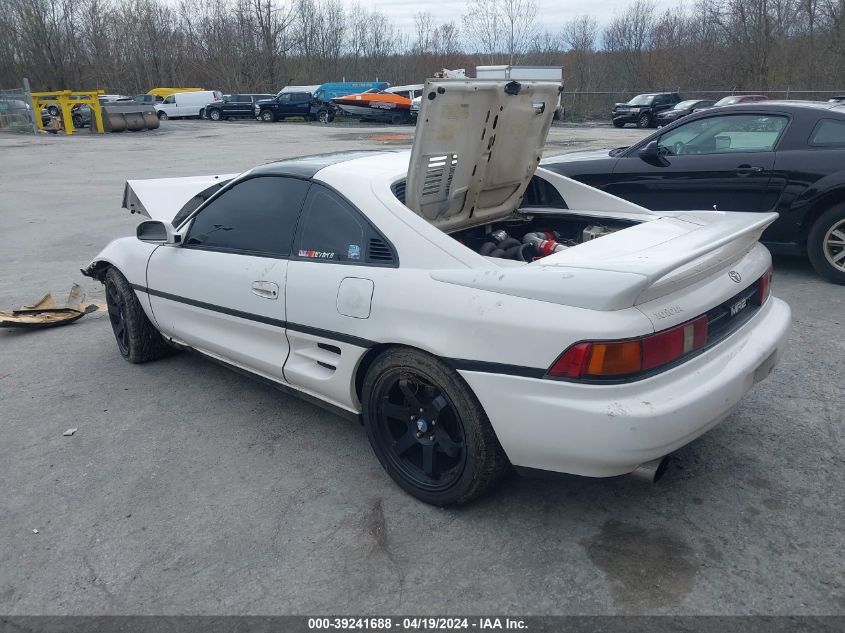 1991 Toyota Mr2 Sport Roof VIN: JT2SW21N0M0009874 Lot: 39241688