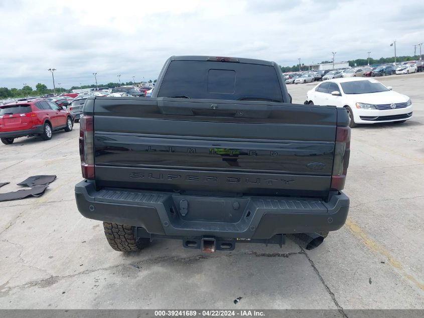 2018 Ford F-250 Limited VIN: 1FT7W2BT5JEB05315 Lot: 39241689