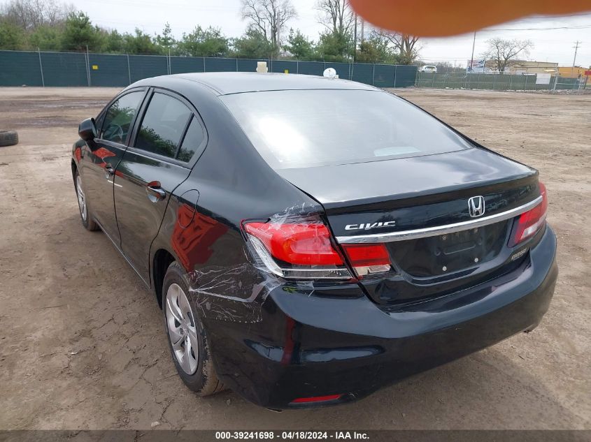 19XFB2F84DE075696 | 2013 HONDA CIVIC