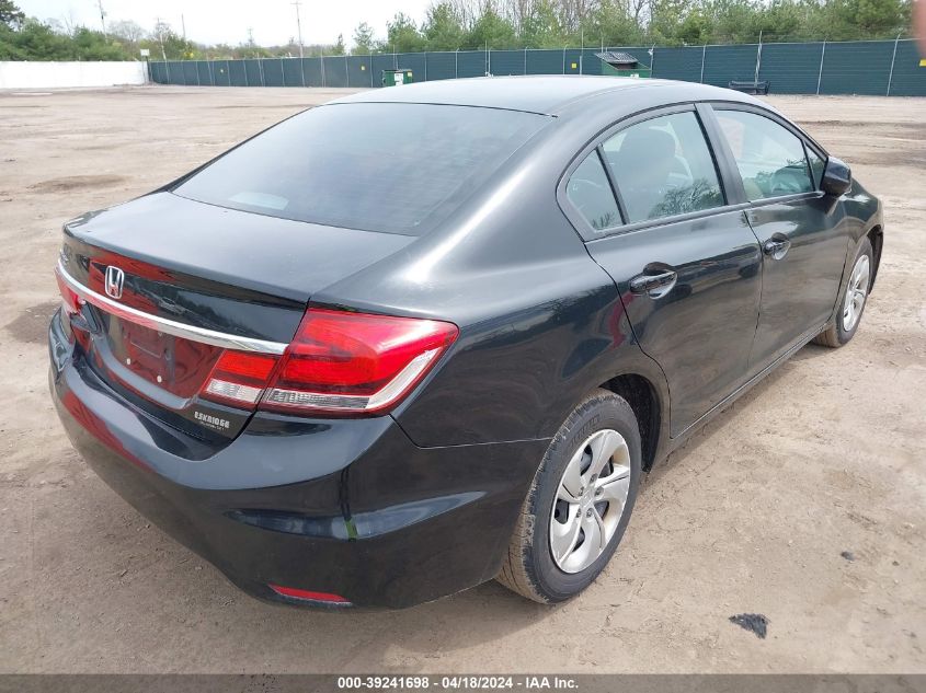 19XFB2F84DE075696 | 2013 HONDA CIVIC