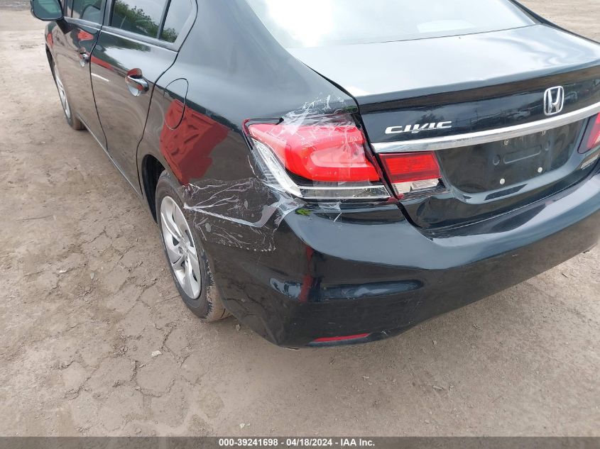 2013 Honda Civic Ex VIN: 19XFB2F84DE075696 Lot: 39241698