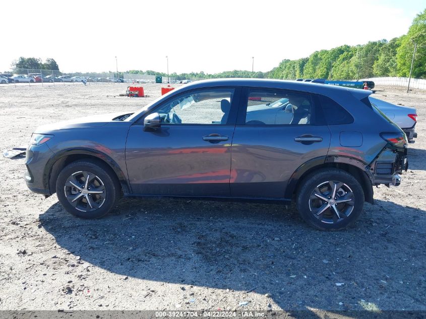 2024 Honda Hr-V Awd Ex-L/Awd Ex-L W/O Bsi VIN: 3CZRZ2H71RM737822 Lot: 39241704