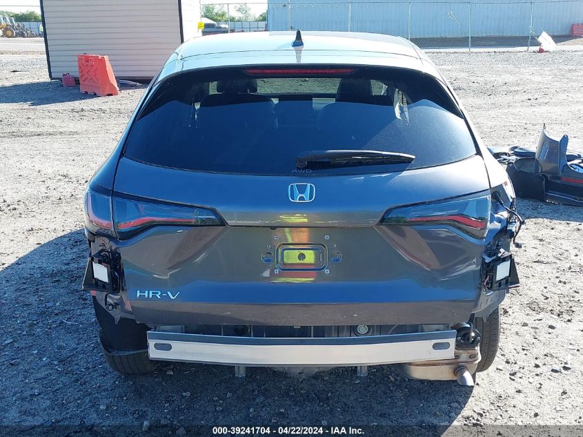 2024 Honda Hr-V Awd Ex-L/Awd Ex-L W/O Bsi VIN: 3CZRZ2H71RM737822 Lot: 39241704