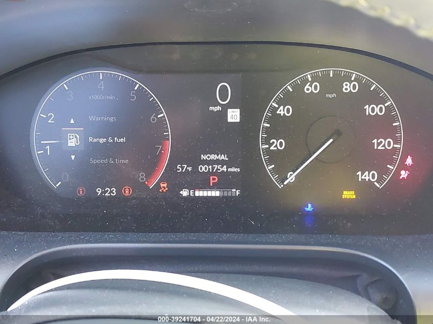 2024 Honda Hr-V Awd Ex-L/Awd Ex-L W/O Bsi VIN: 3CZRZ2H71RM737822 Lot: 39241704