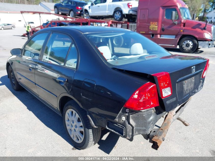 2005 Honda Civic Lx VIN: 2HGES166X5H516338 Lot: 50328064