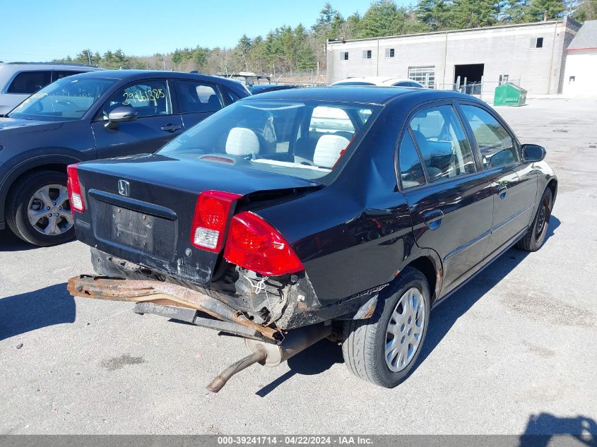 2005 Honda Civic Lx VIN: 2HGES166X5H516338 Lot: 50328064