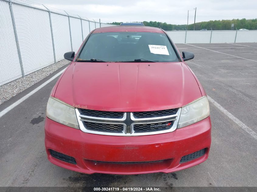 1C3CDZAB5EN126519 | 2014 DODGE AVENGER